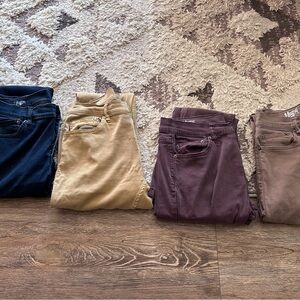 Men's Slim Straight Jeans - Assorted Colors